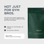 Not just for gym bros: unflavoured creatine made for your morning glass
