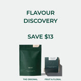 Flavour Discovery bundle: The Original collagen refill pouch 300g and Fruit & Floral 14 sachets. Save $13