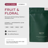FRUIT & FLORAL Bovine Collagen with Vitamin C Pouch 300g