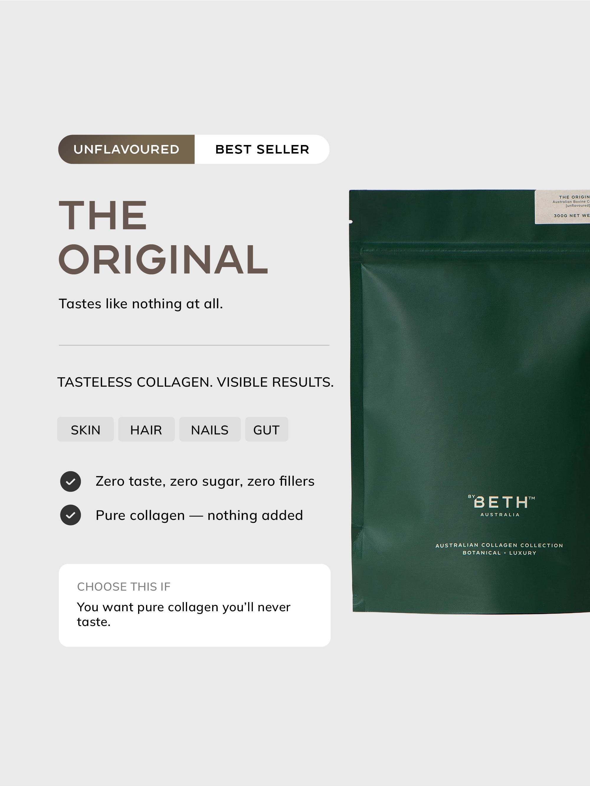 The Original collagen refill pouch 300g