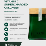 WATTLE & PLUM C+ (Vessel 300g) The Vitamin C-Supercharged Collagen
