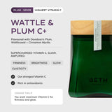 WATTLE & PLUM C+ (Vessel 300g) The Vitamin C-Supercharged Collagen